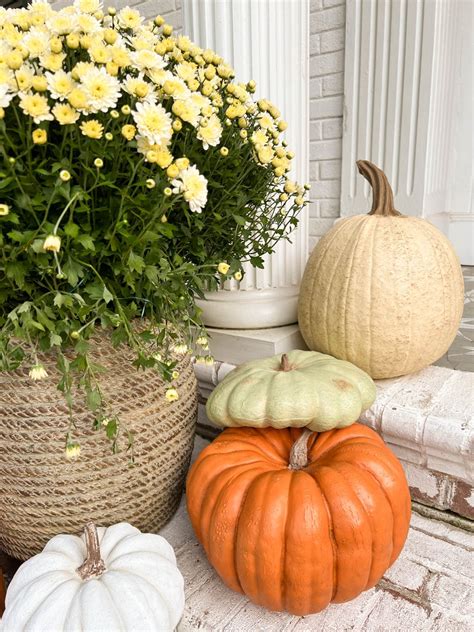 bag of fake pumpkins|artificial pumpkins diy.